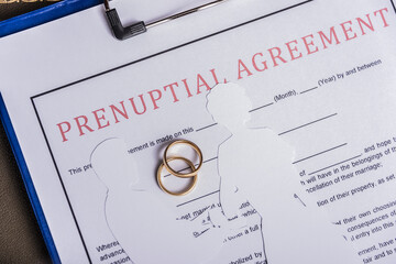 prenup with rings