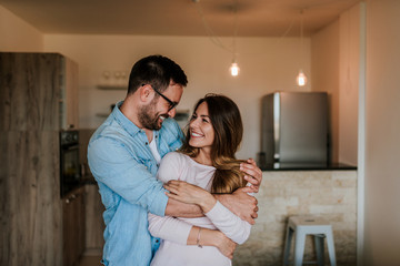 couple hugging