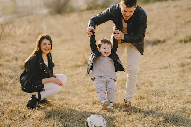 parents with child