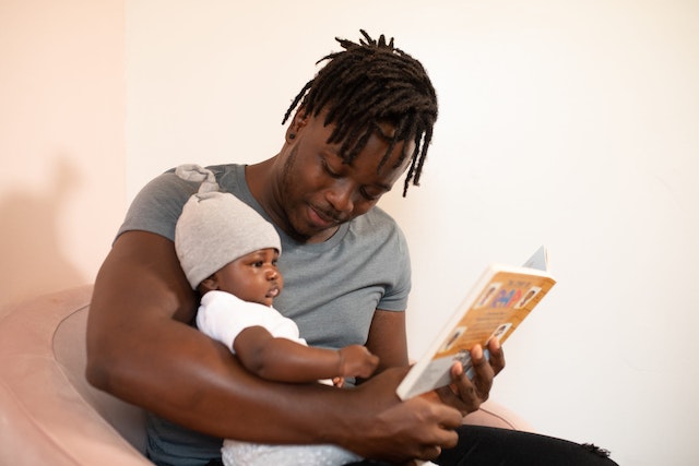 father with child